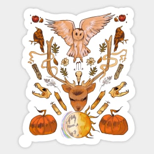 Merry Mabon Sticker